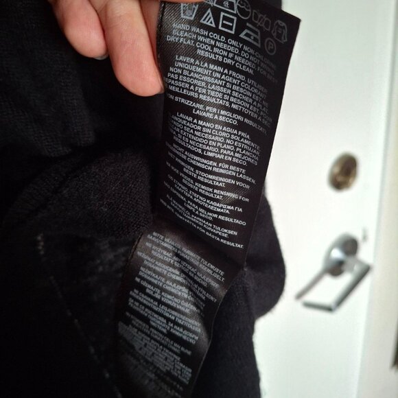 Marciano Flowy Tunic with Asymmetric Hem, Viscose and Wool Blend, Size S - Picture 2 of 10